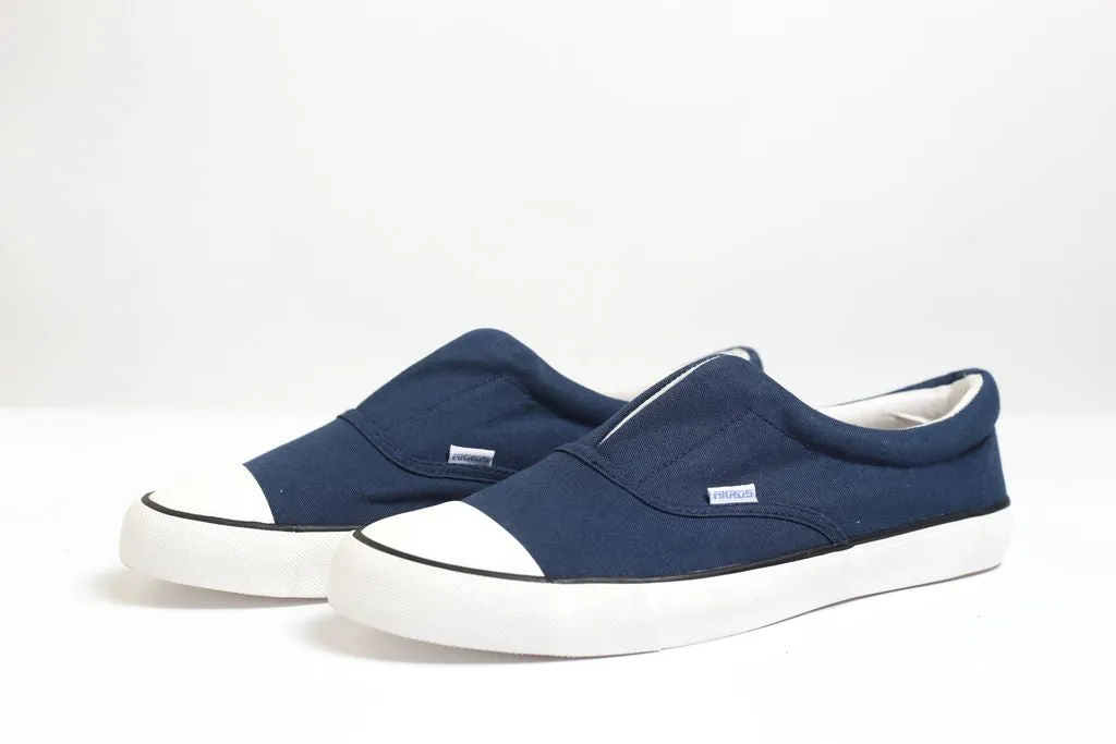 AKROS SLIP-ON RUNNERS SNEAKERS - BLUE