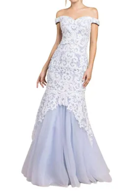 Andrea & Leo Couture - LACE MERMAID DRESS