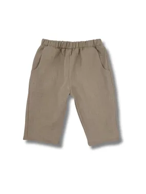 Baby Linen Slacks Beige