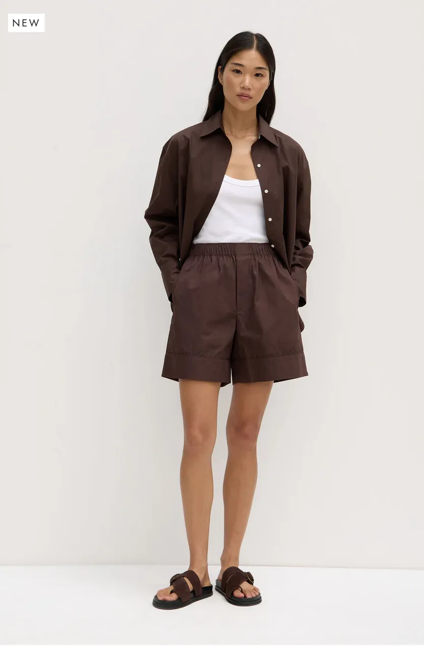 BOY SHORT | LIGHT STONE