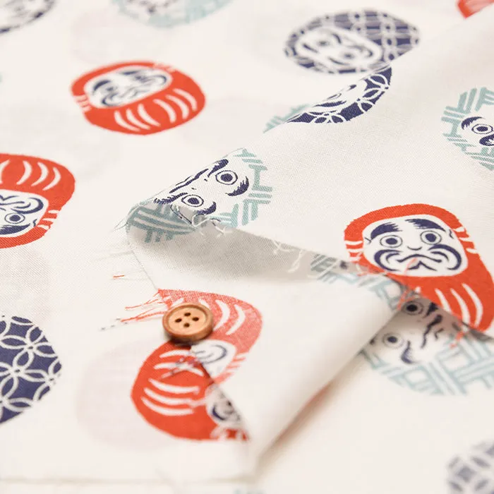 Cotton Scare Printed Fabric - Daruma