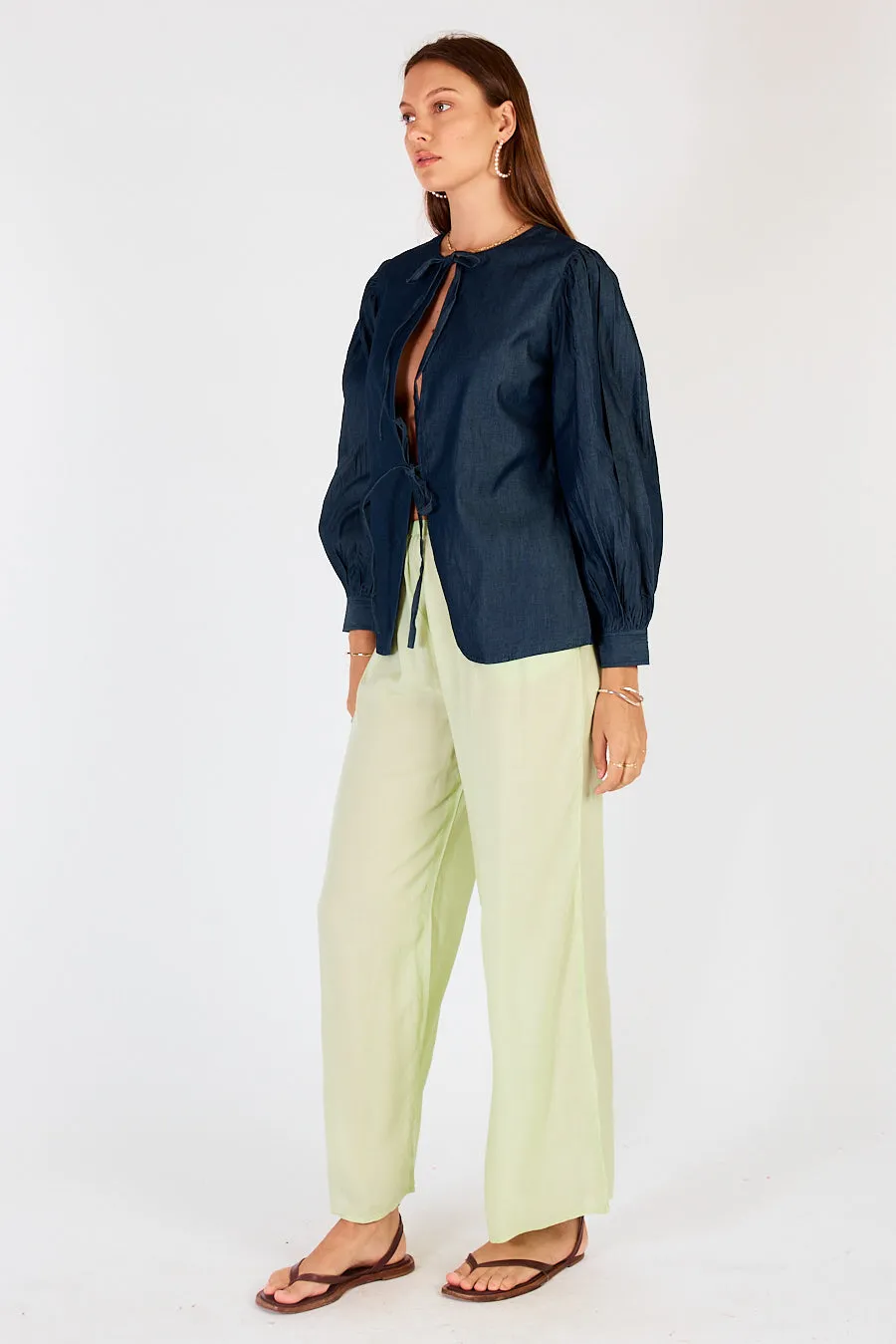 Cowgirl Sufer Ceto Tie Top