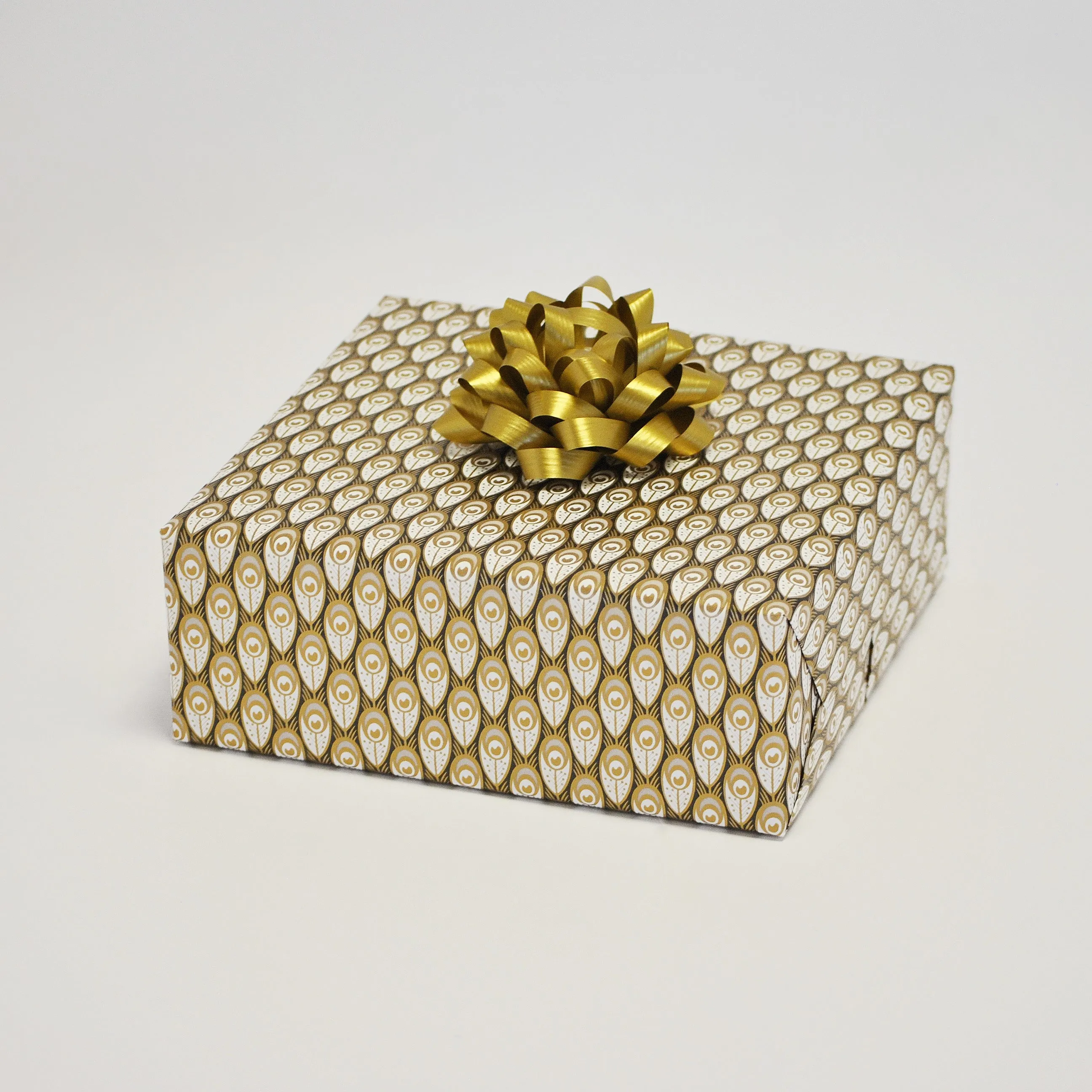 Gift Wrap Sheets - Peacock Noir (Pack of 25 sheets)