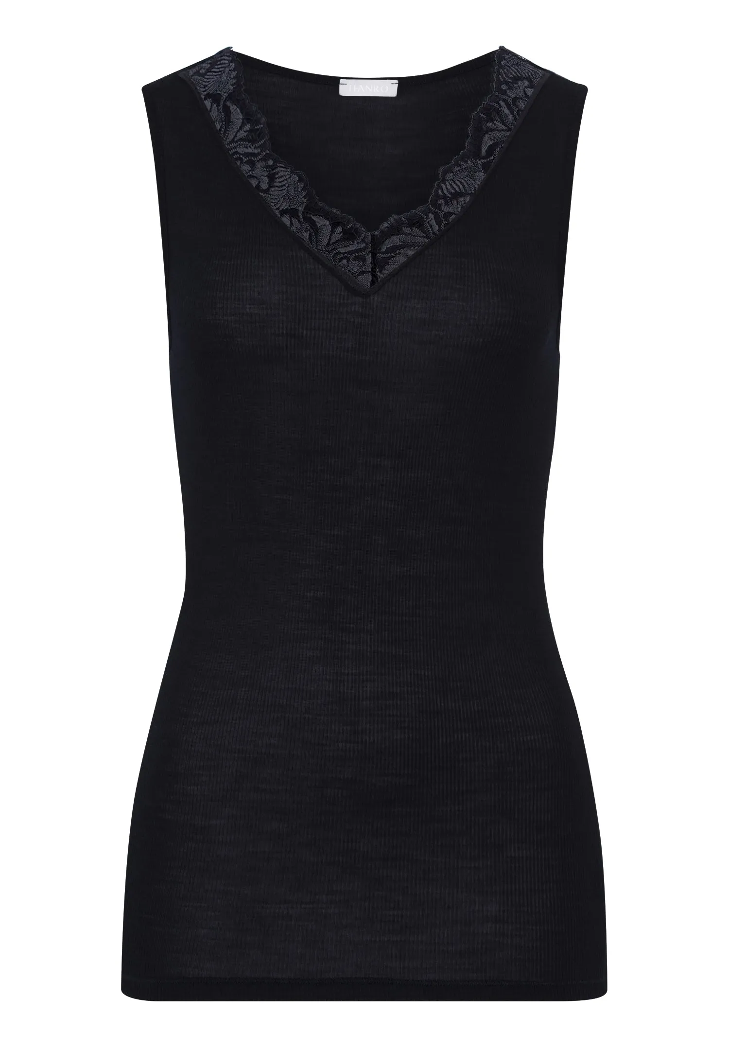 Hanro Woolen Lace Tank Top