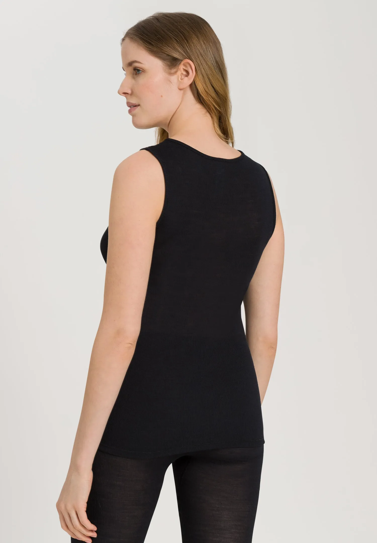 Hanro Woolen Lace Tank Top