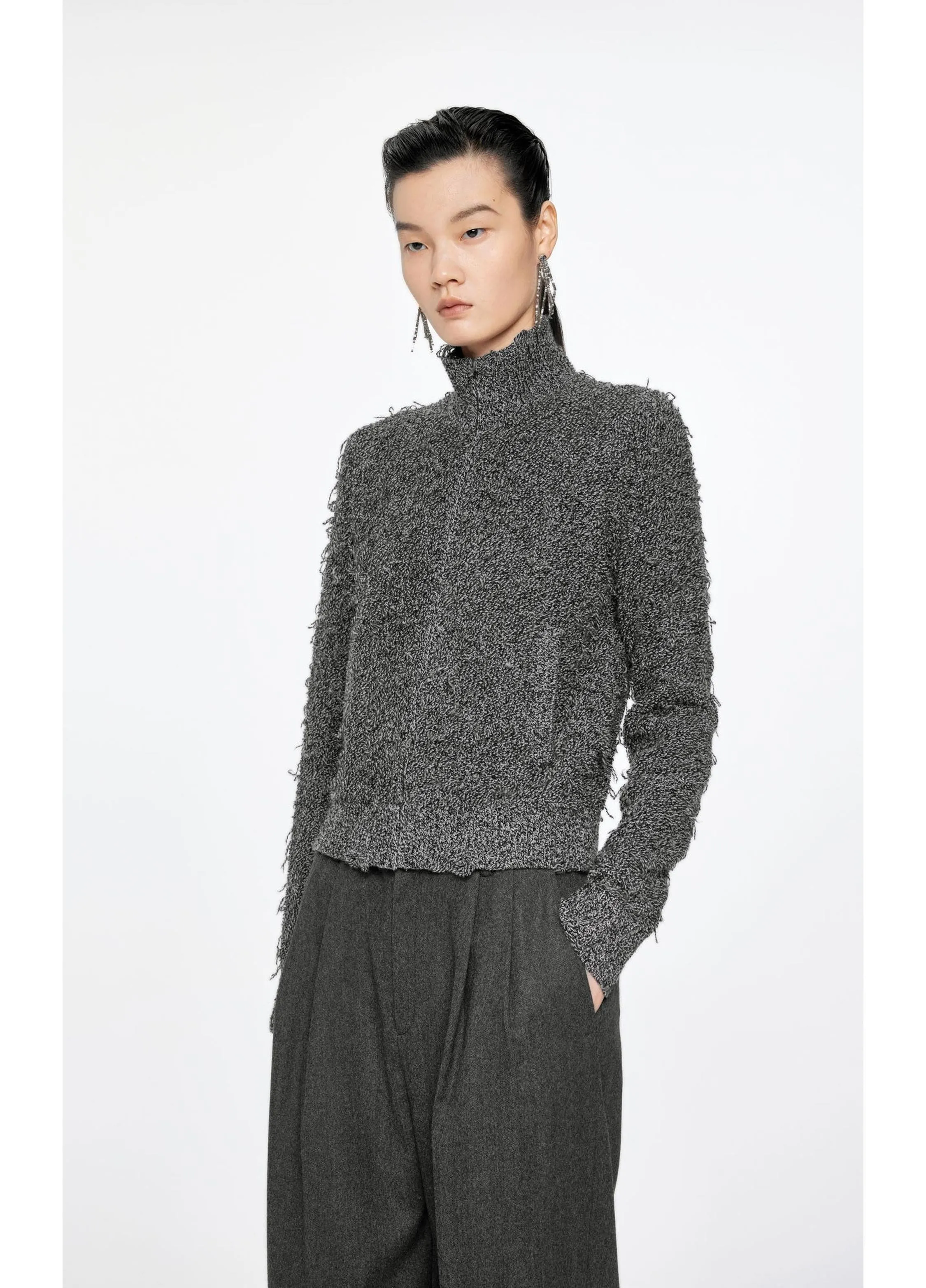 JNBY zip-up cardigan