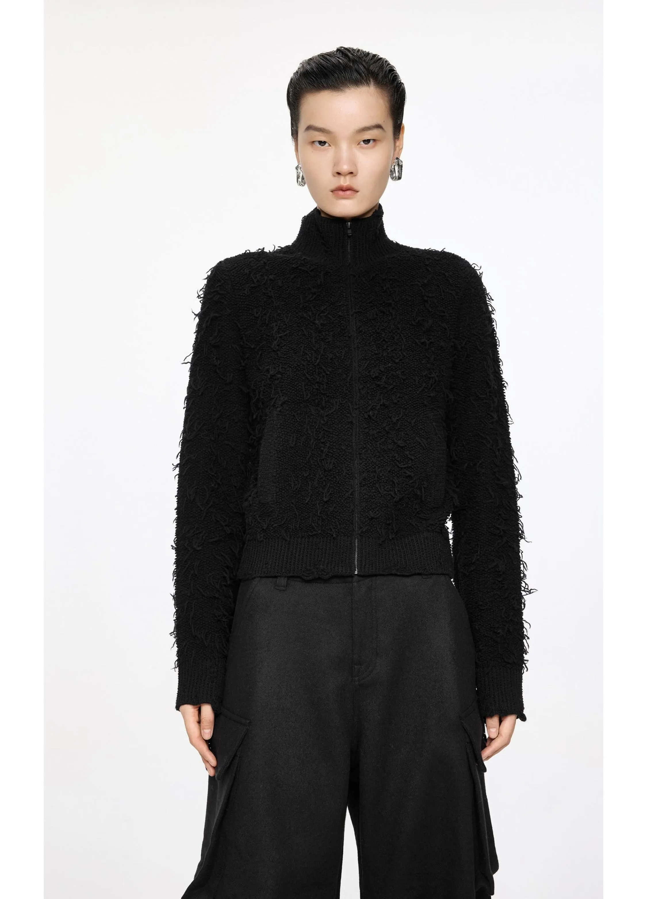 JNBY zip-up cardigan