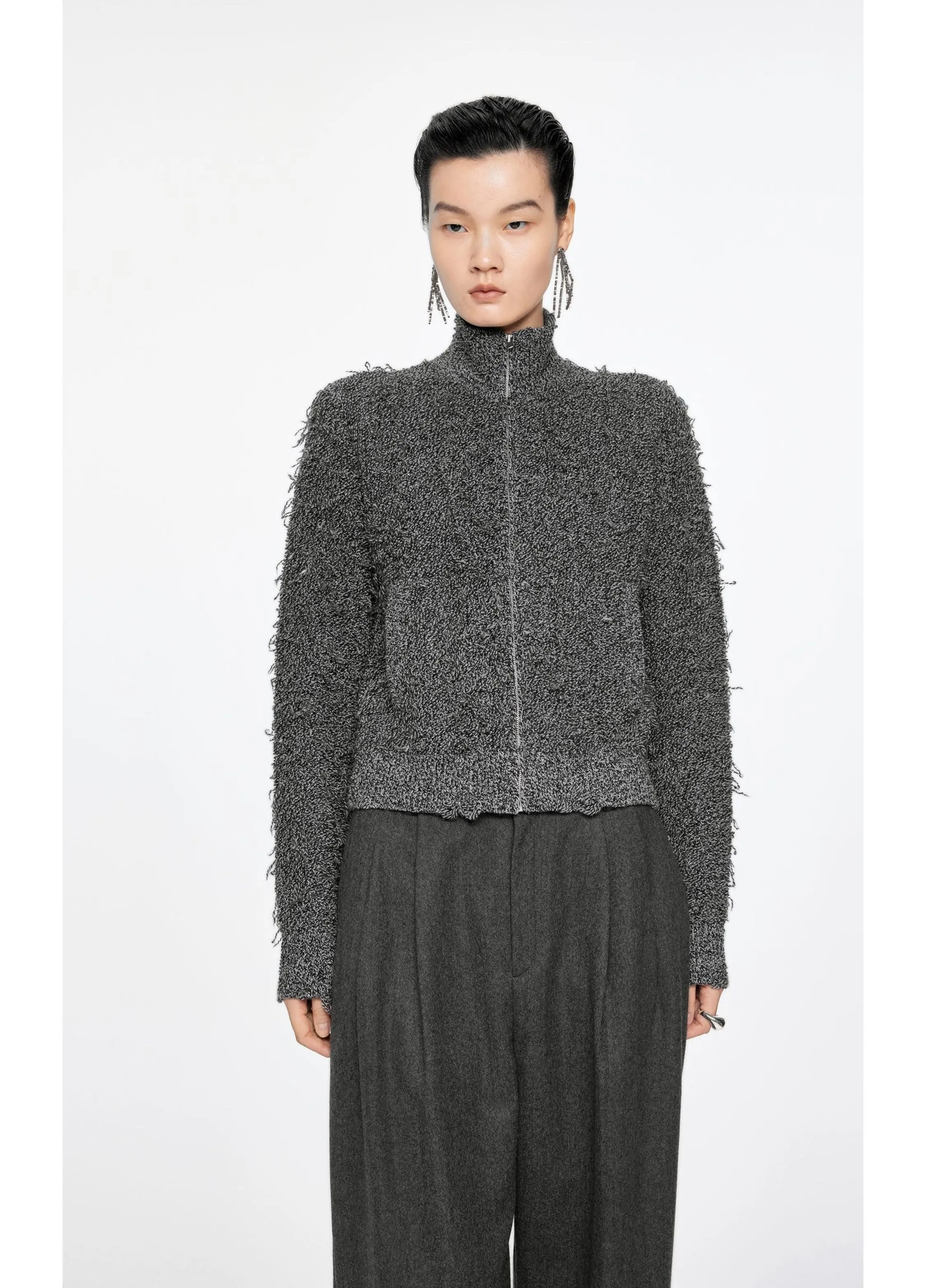 JNBY zip-up cardigan