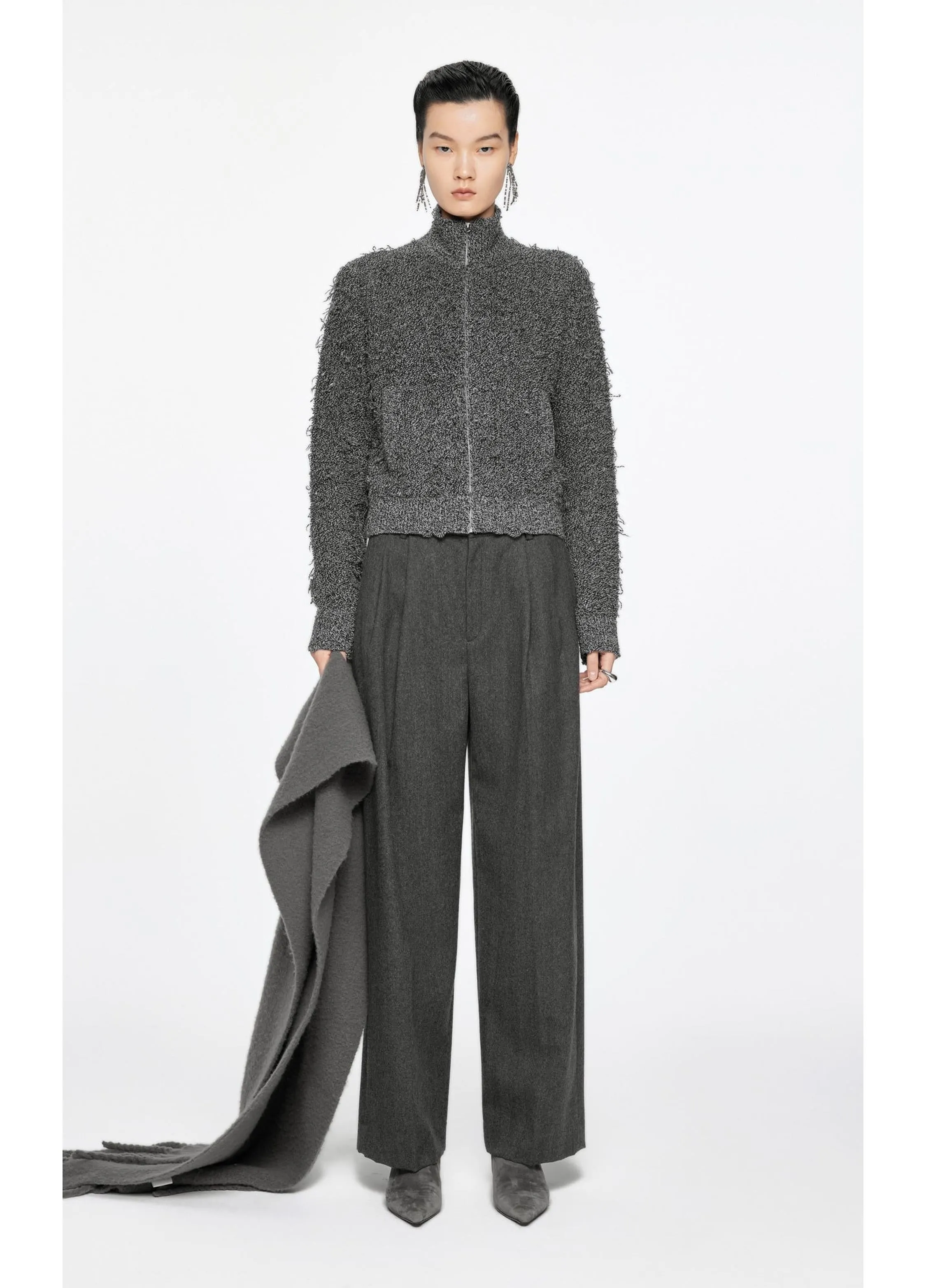 JNBY zip-up cardigan