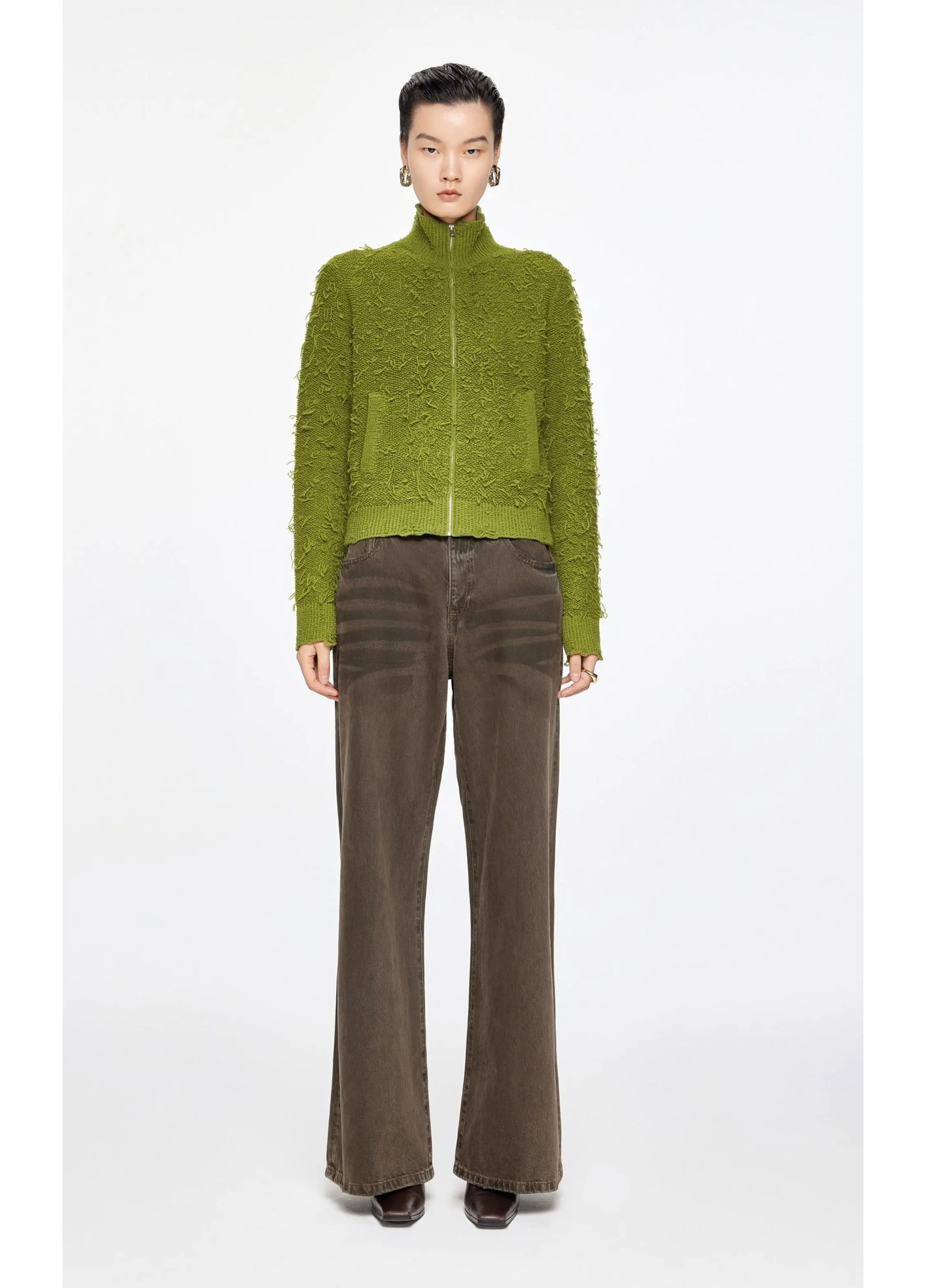 JNBY zip-up cardigan