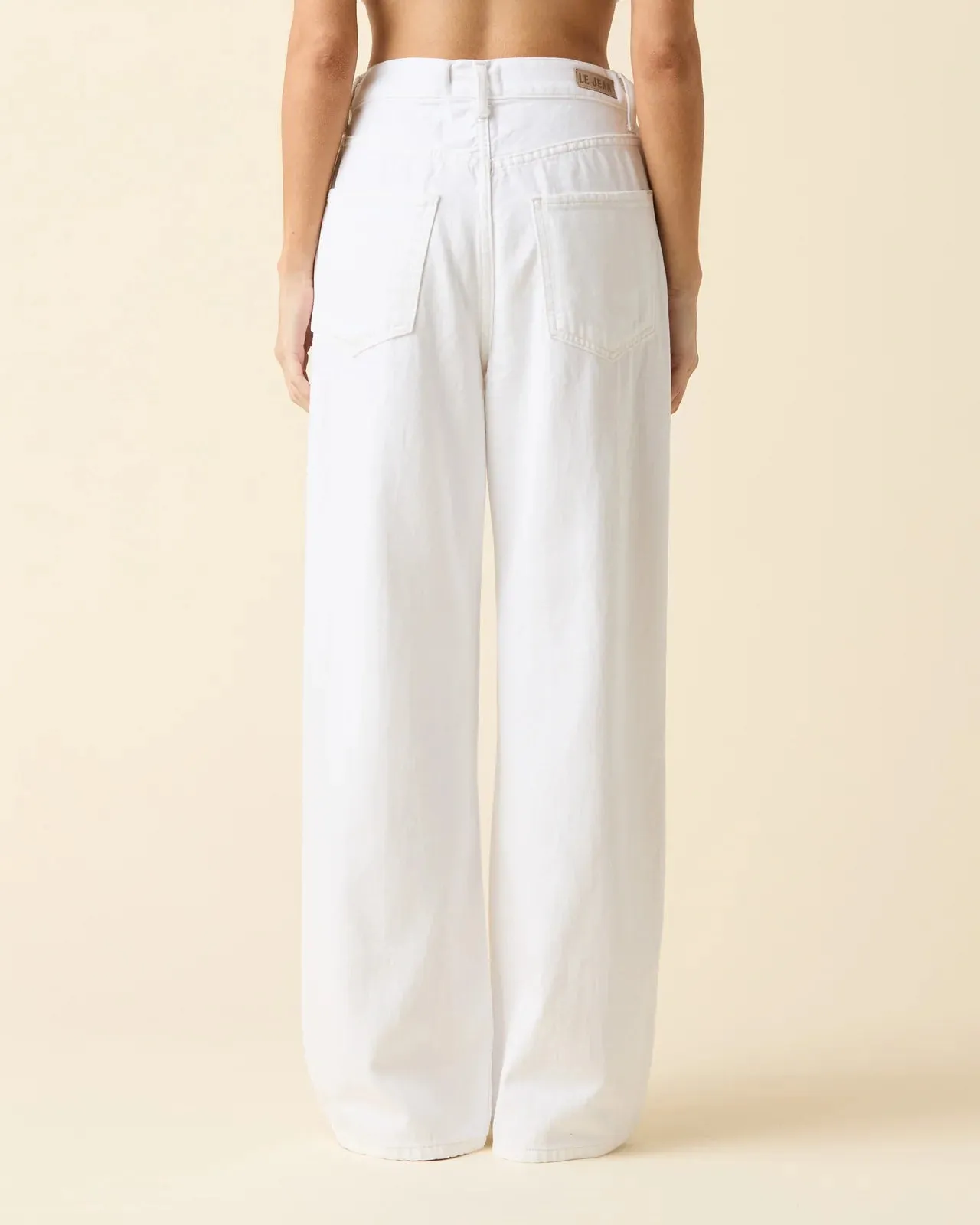 Luna Drawstring Relaxed White