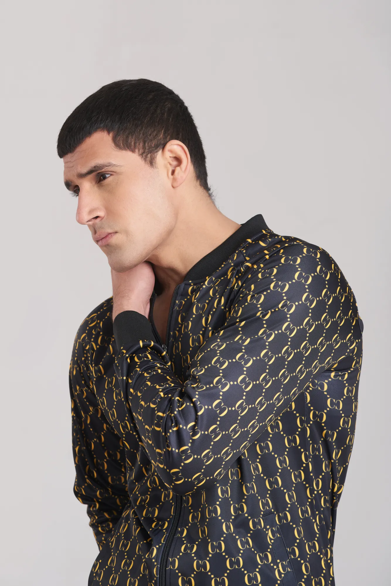 Modern Stylish Circle Men TrackSuit