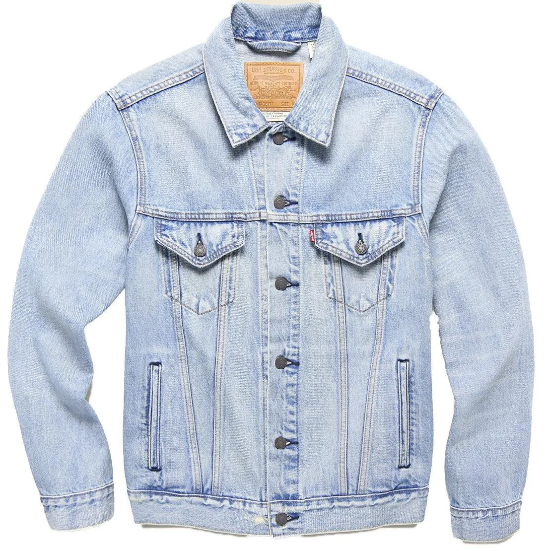 NWT-Levis Vintage  Relaxed Fit Trucker Jean Jacket - Size M