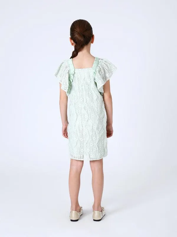 One Friday Mint Lace Dress