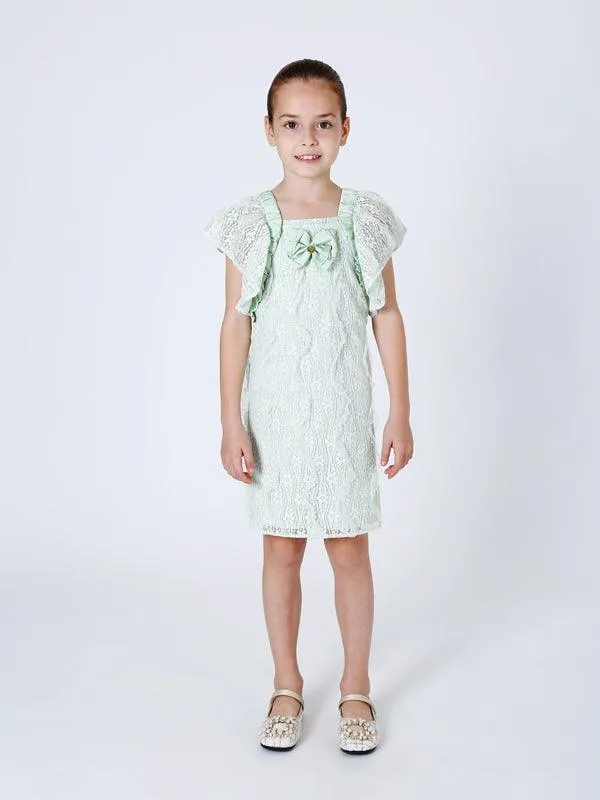 One Friday Mint Lace Dress