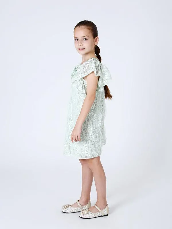 One Friday Mint Lace Dress