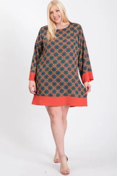 Patterned Free Style Dress