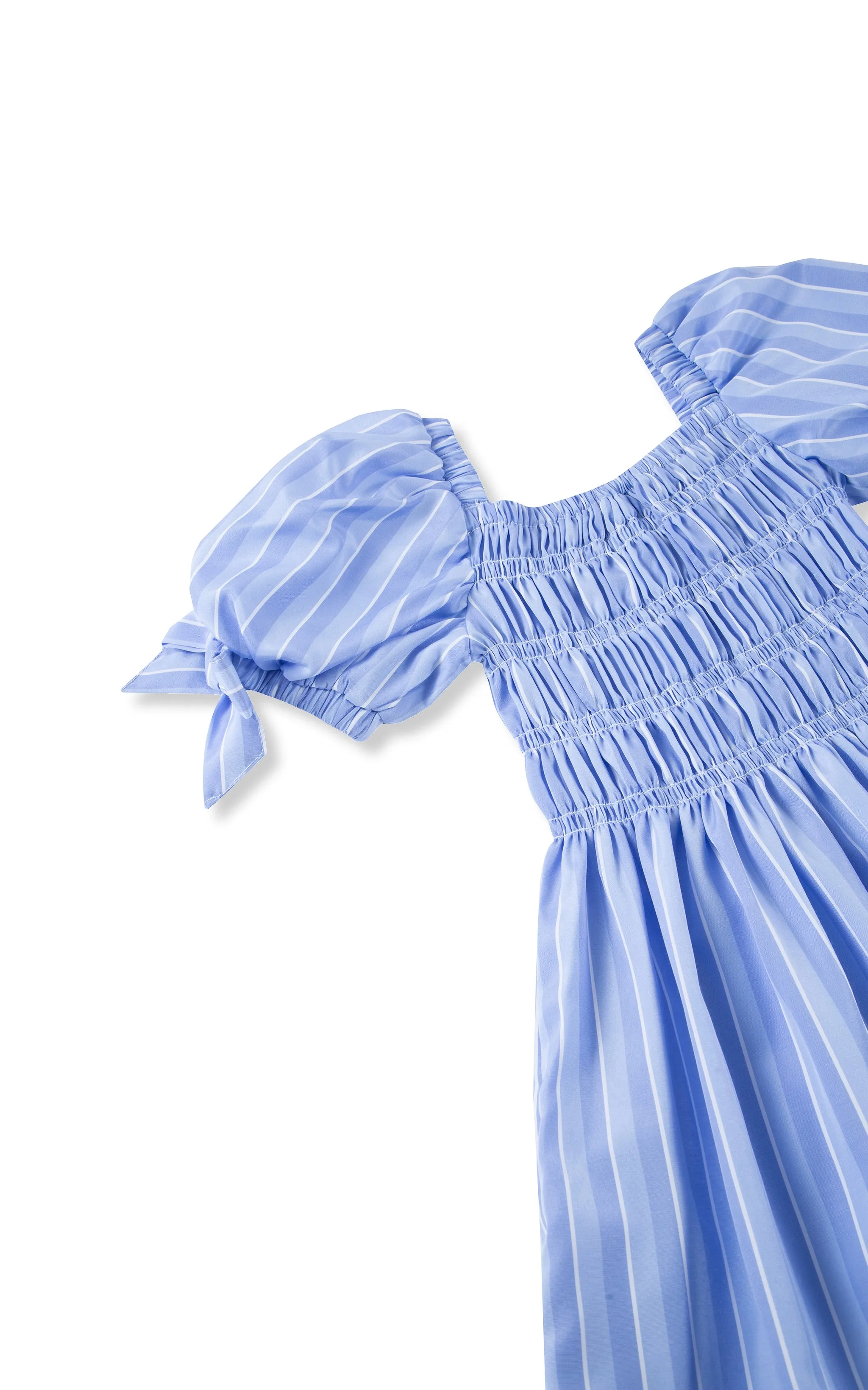 Smocked Stripe Dress | 2-6