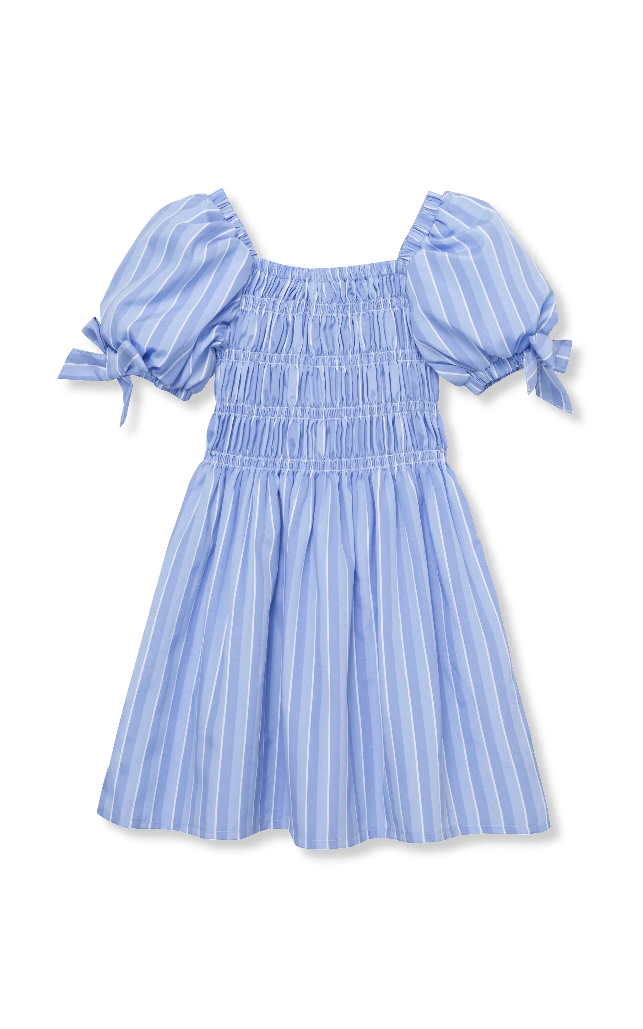 Smocked Stripe Dress | 2-6