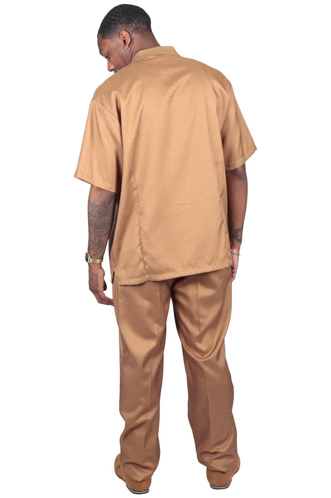 Solid Man 2 Piece Set, Tan