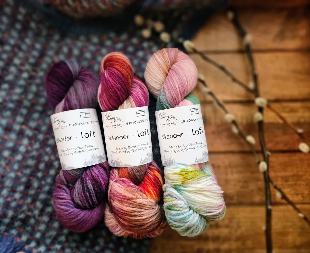 Wander Luck Fibers x Brooklyn Tweed Wander-Loft