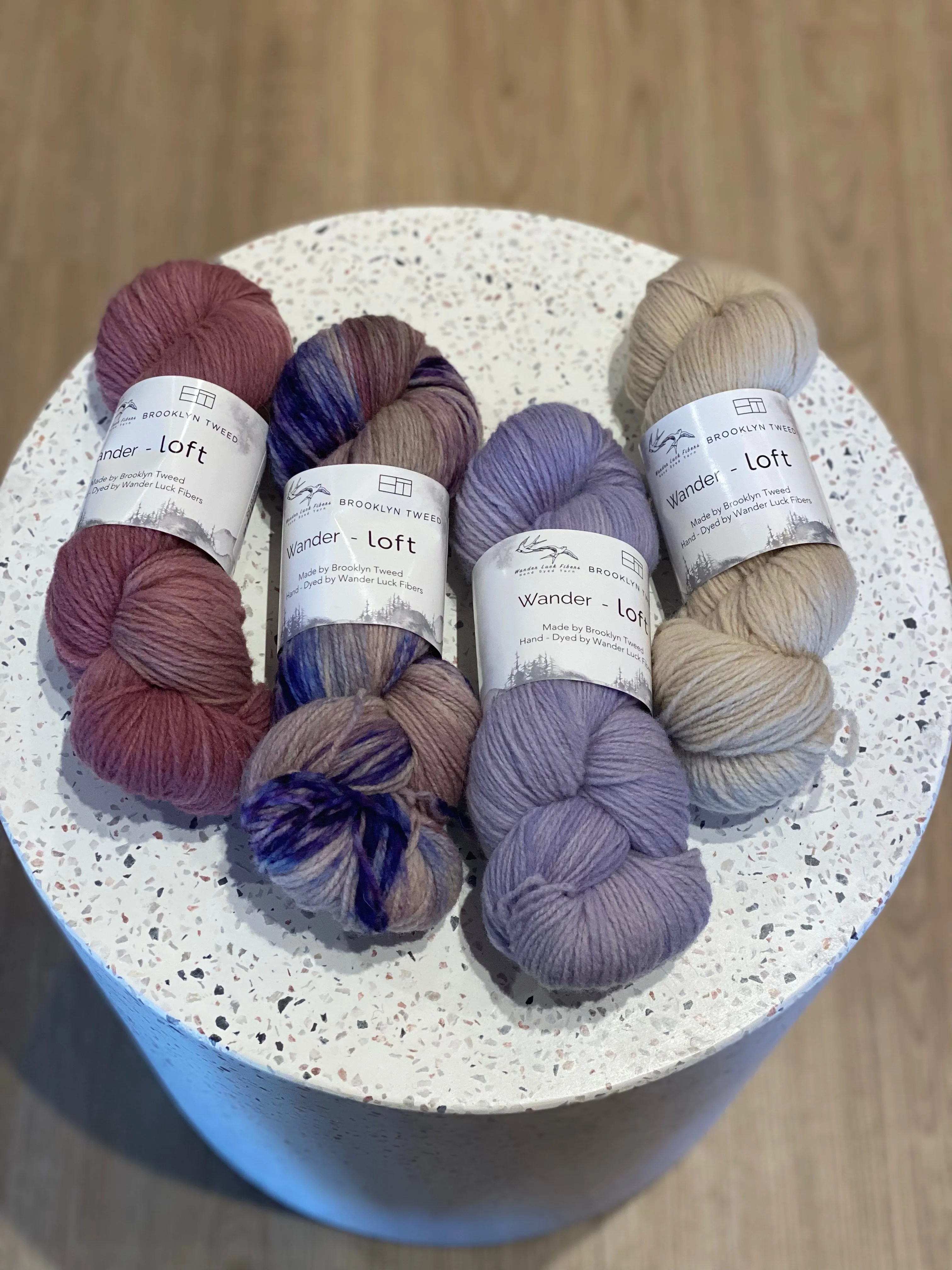 Wander Luck Fibers x Brooklyn Tweed Wander-Loft