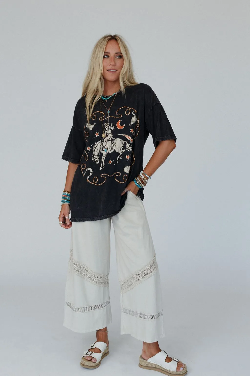 Wild Ride Graphic Tee - Charcoal