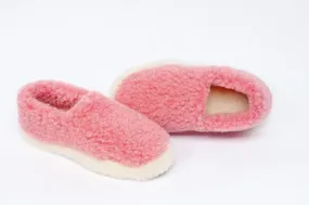 Wool slippers  size 39/40- pink